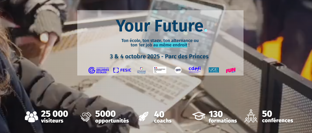 Paris Your Future : orientation lycéens et étudiants
